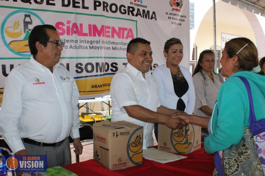 850 Adultos Mayores del Municipio de Nahuatzen recibirán 