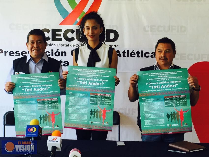 SPI y CECUFID invitan a participar en la 1era Carrera Indígena 