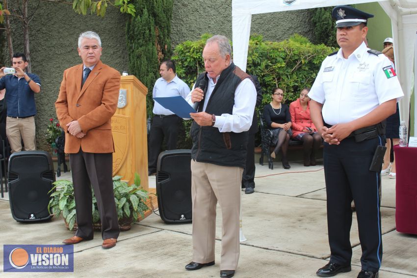 Clausura Baltazar Gaona curso de formación inicial para policías 