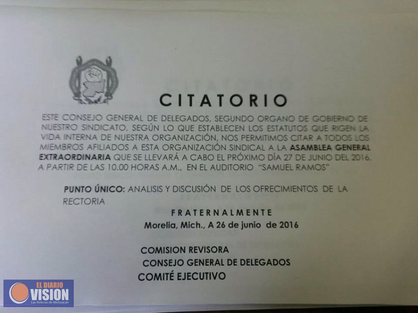 SUEUM levantará sus banderas de huelga hoy lunes 