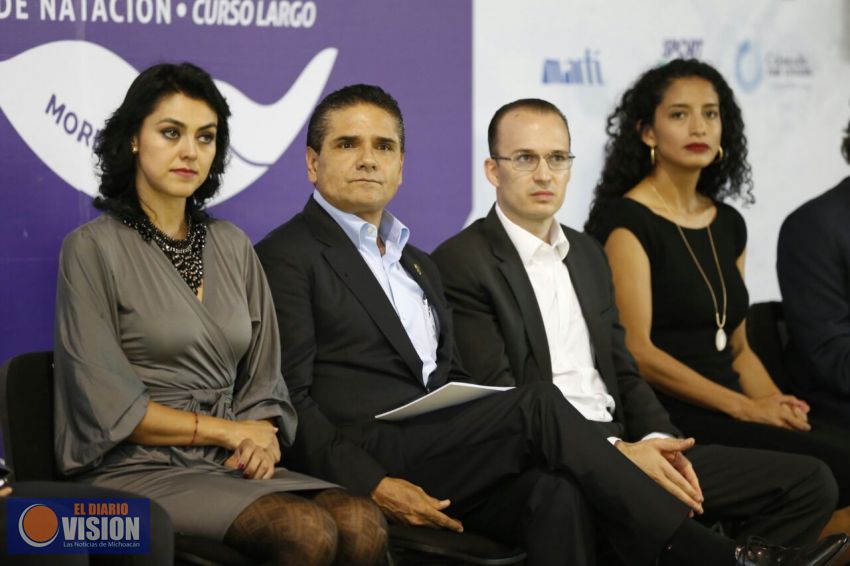 Inaugura Gobernador Campeonato Nacional de Natación Curso Largo Morelia 2016