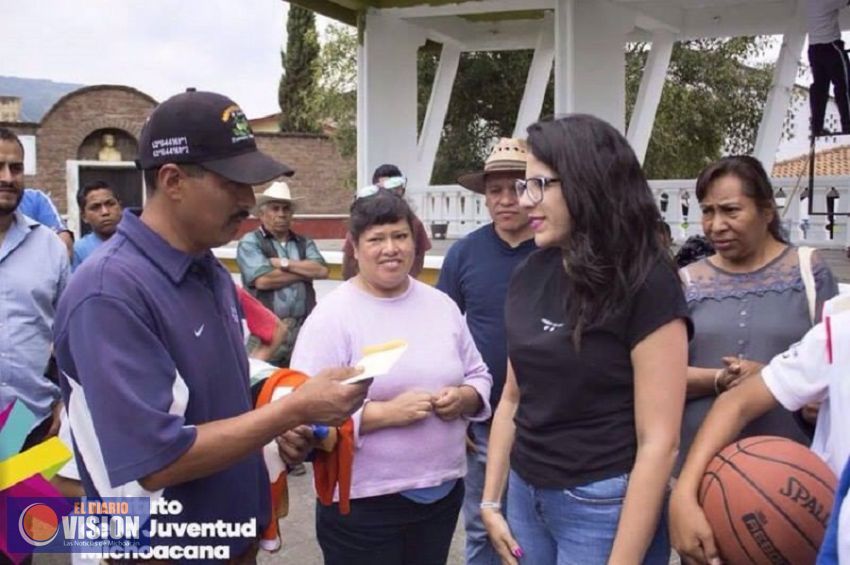 IJUMICH desarrolla acciones a favor de las y los jóvenes de Nahuatzen