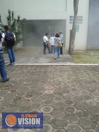 Controlan incendio en la UMSNH
