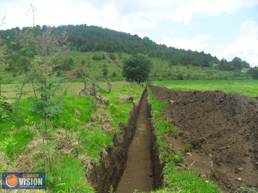 Nahuatzen ya cuenta con obras de infraestructura hidráulica