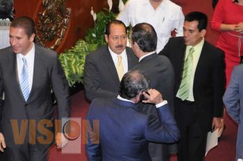 Asiste LGR a la toma de protesta Ángel Aguirre Rivero como Gobernador de Guerrero