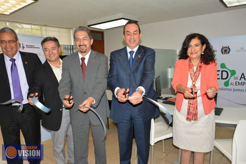 Inauguran el primero de 18 puntos de la Red de Apoyo al Emprendedor de la entidad