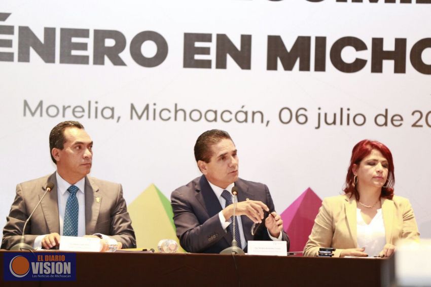 Michoacán, cumple con las medidas establecidas de Alerta de Género contra las Mujeres 
