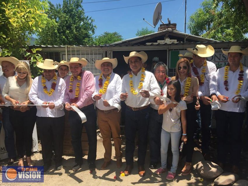 Liconsa inaugura lechería 399 en San Jerónimo, Huetamo 