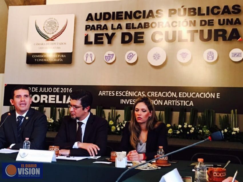 Realizan Audiencia Pública para elaboración de Ley de Cultura