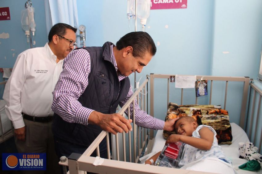 Hospital Infantil de Morelia, brindó atención médica a más de 62 mil niños y niñas 
