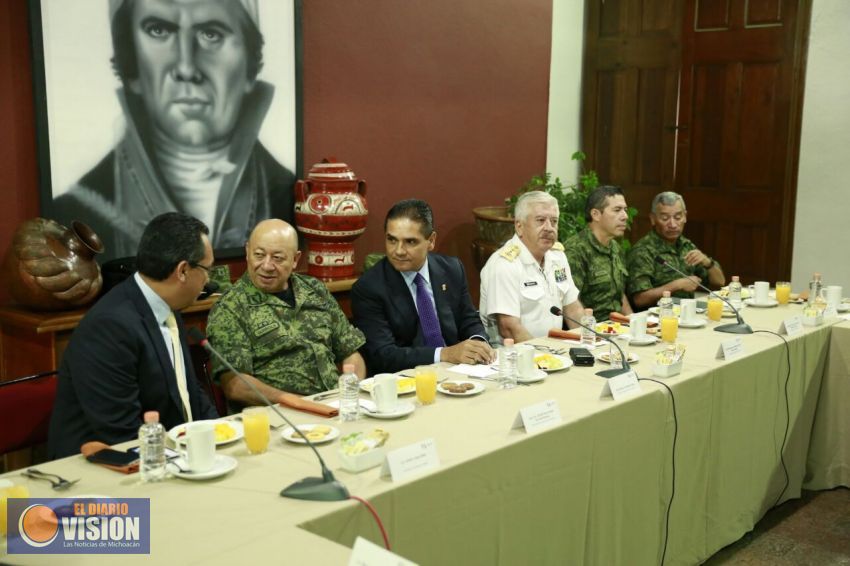 Revisa Grupo de Coordinación Michoacán estrategia de Mando Único en regiones