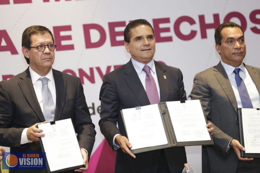 Genera Gobierno condiciones para respeto a los derechos humanos: Silvano Aureoles