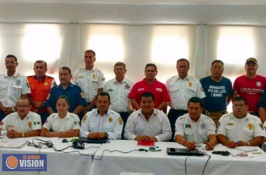 Presentará Juan Pablo Ley Estatal de Bomberos del Estado de Michoacán