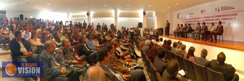 Avanza construcción del Programa Especial de Innovación, Ciencia y Desarrollo Tecnológico