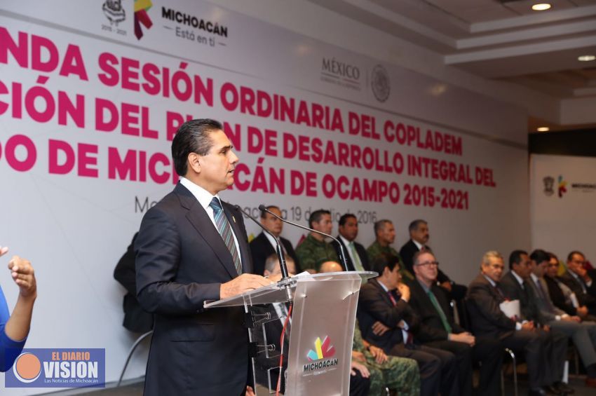 Michoacán tiene un Plan de Desarrollo innvovador e incluyente: Silvano Aureoles