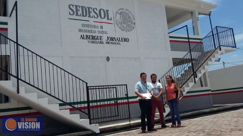 Supervisa CEDH albergue para jornaleros en Yurécuaro