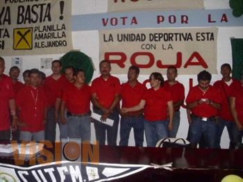Ganó la planilla roja