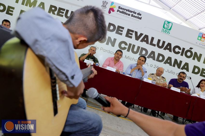 Ciudadanos, actores centrales para la transformación de Parácuaro: Silvano Aureoles