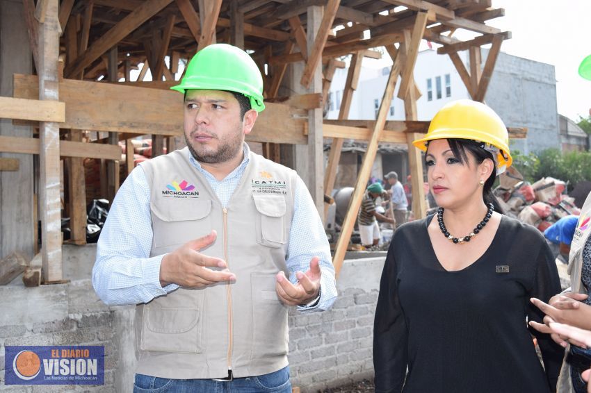 IIFEEM verifica avances en infraestructura educativa del Icatmi Santa María