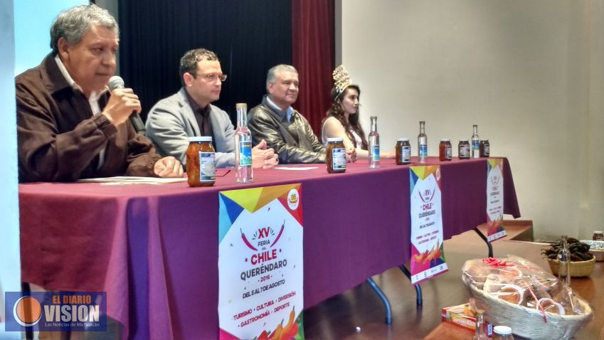 Queréndaro invita a su tradicional XV Feria del Chile 