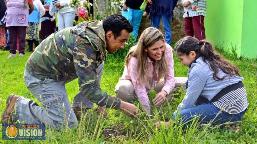 Más árboles y áreas verdes para Morelia: Daniela de los Santos