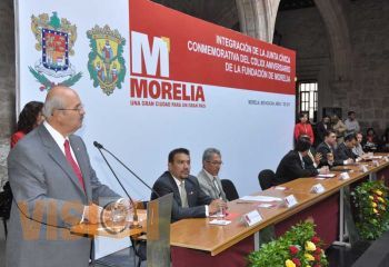 Instalan Junta Cívica conmemorativa por el 470 Aniversario de Morelia