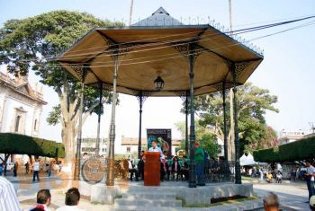 Explana de la Plaza Morelos albergará mil 200 expositores