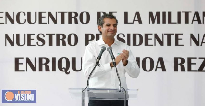 El 99.9% de los militantes del PRI son honestos y honorables: Enrique Ochoa Reza