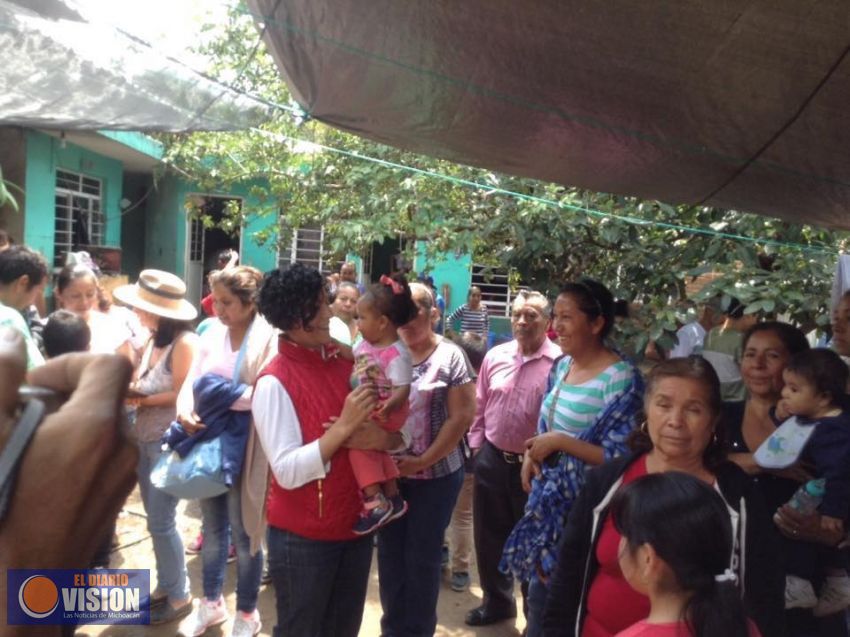 Se solidariza Socorro Quintana con habitantes afectados por tromba 