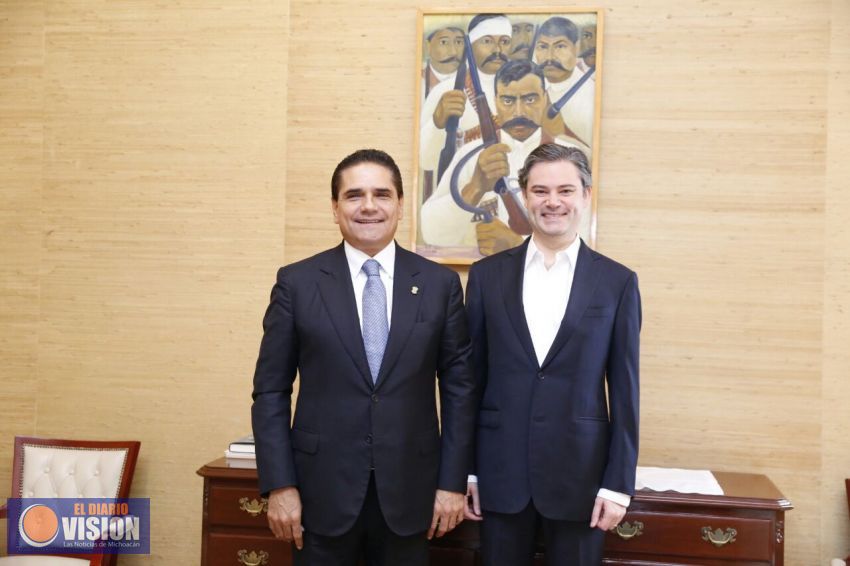 Continúa Gobernador trabajos para fortalecer la educación en Michoacán