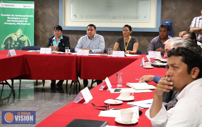 Víctor Manríquez reactiva Comité de Ordenamiento Ecológico Local
