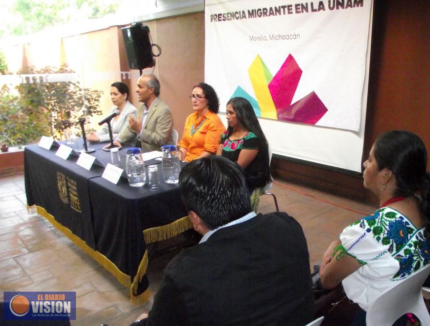 La Presencia Migrante llega a la UNAM campus Morelia
