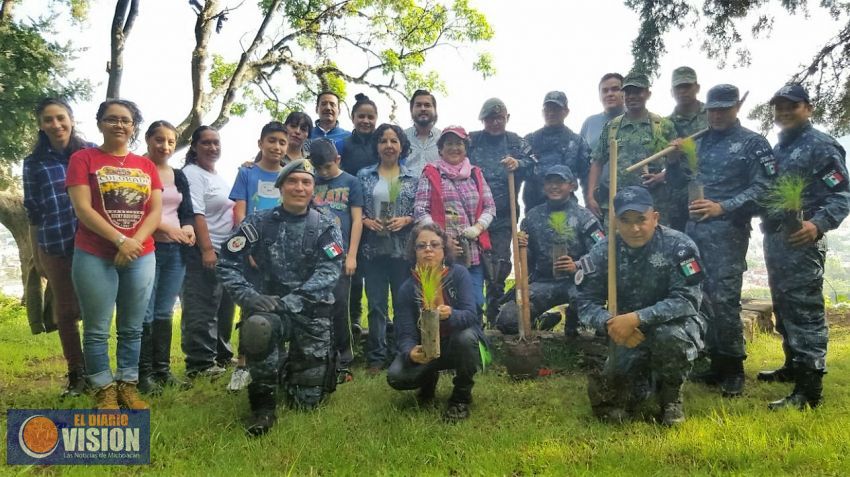 El parque Francisco Zarco de Morelia se sumó a la lista de ANP reforestadas