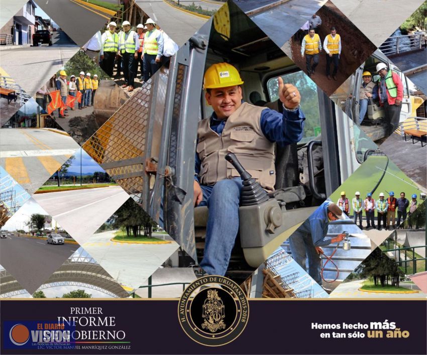 Víctor Manríquez en un año realizó más de 200 obras, con una inversión de 191 MDP 