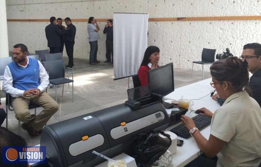 Dirigencia del SPUM acude a credencialización para ingreso a Ciudad Universitaria