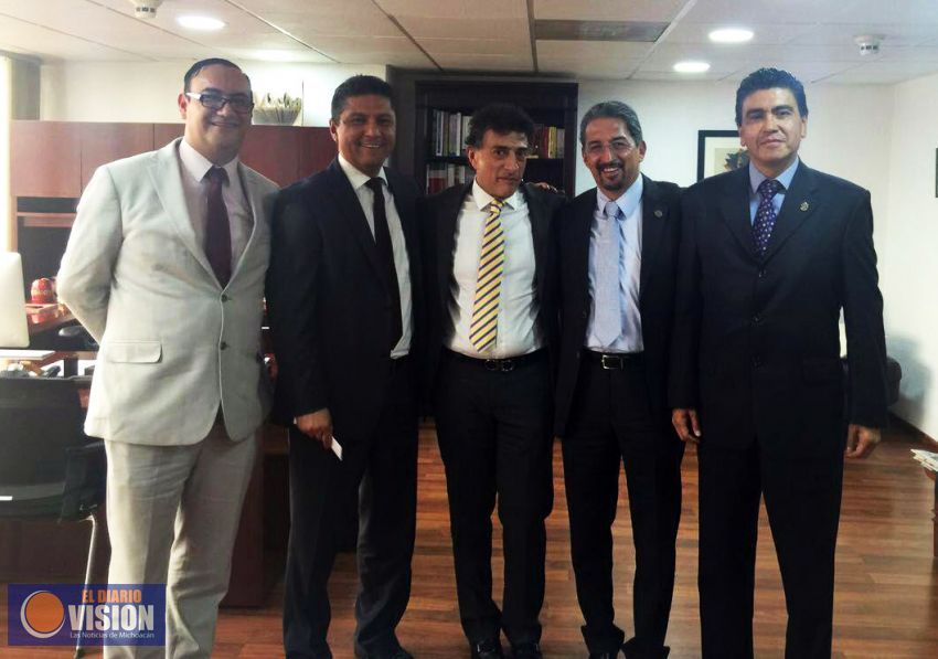 Primera reunión de trabajo de UMSNH con Presidencia de la República en torno al Centenario