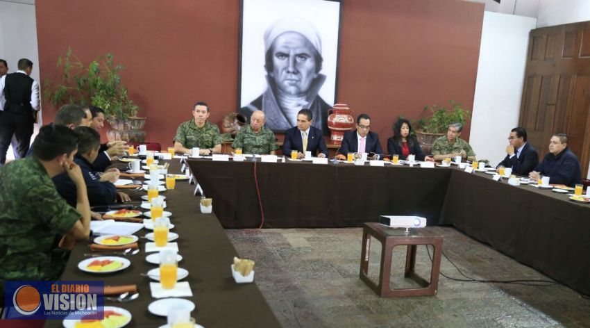 Grupo de Coordinación Michoacán ratifica su respaldo a presidentes municipales