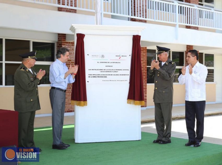 Educación de calidad para transformar Michoacán y el país: Salvador Cienfuegos