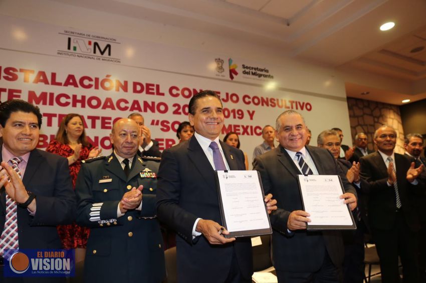    Presentan Gobernador y el INM la estrategia 
