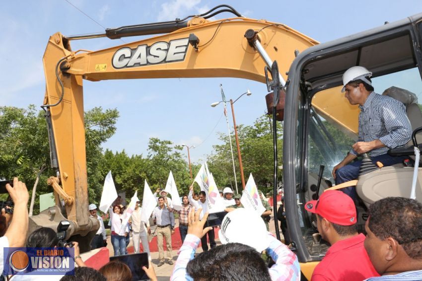 Arranca Gobernador infraestructura social en Cenobio, municipio de Apatzingán  
