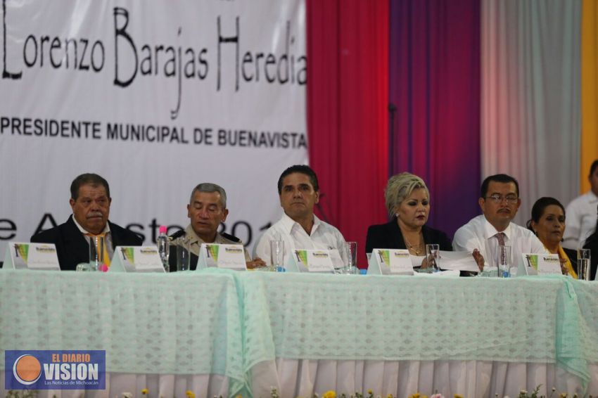 Silvano Aureoles ratifica su respaldo a Buenavista Tomatlán para preservar la seguridad y paz