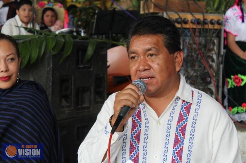 Con éxito inauguran la Octava edición del Tiriapu Tsiranguiri K'uinchikua (Festival del Elote Azul)