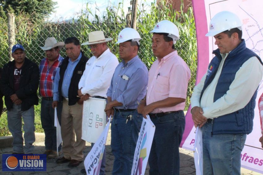 En marcha, obras de gran calado en beneficio de las y los indígenas de Paracho