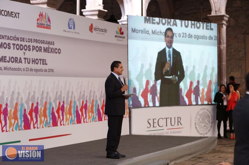 Presencia Gobernador lanzamiento de Viajemos Todos por México