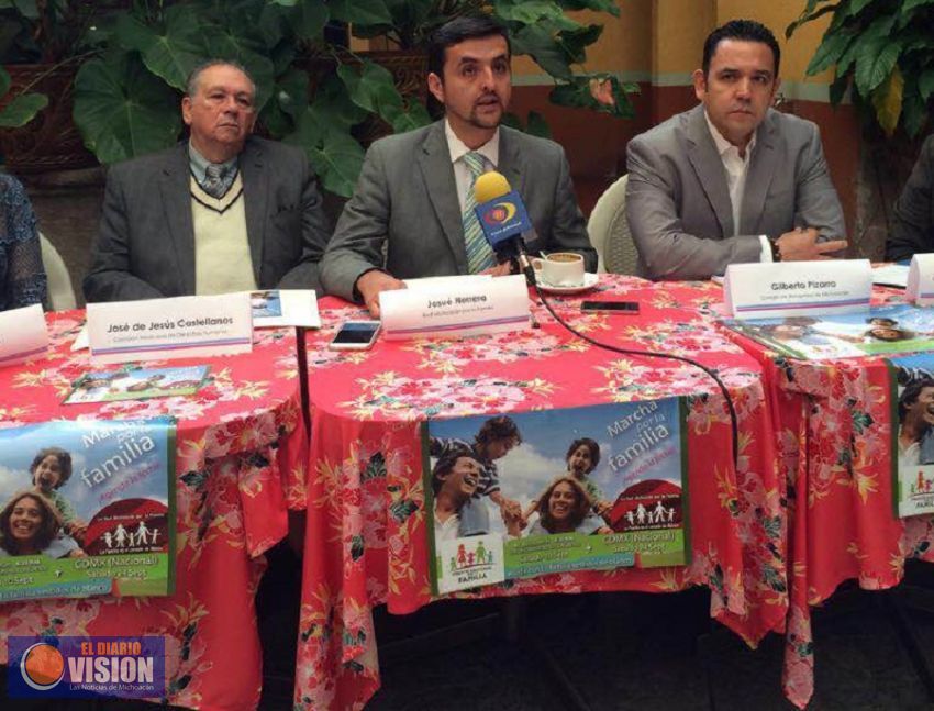 Anuncian marcha simultánea para el 10 de septiembre en defensa del matrimonio  