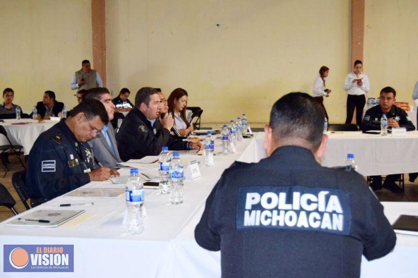 Encabeza secretario de SP Reunión de Valoración de la región Morelia