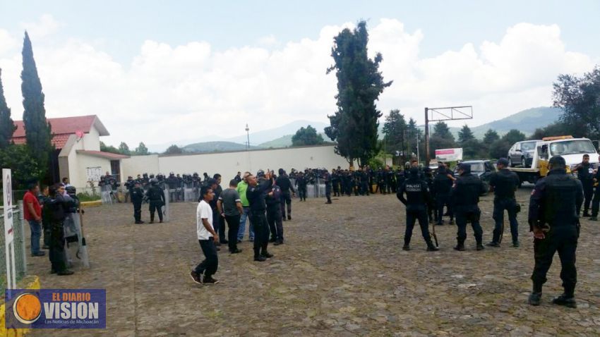 Refuerza SSP operativo ante radicalización de acciones de normalistas