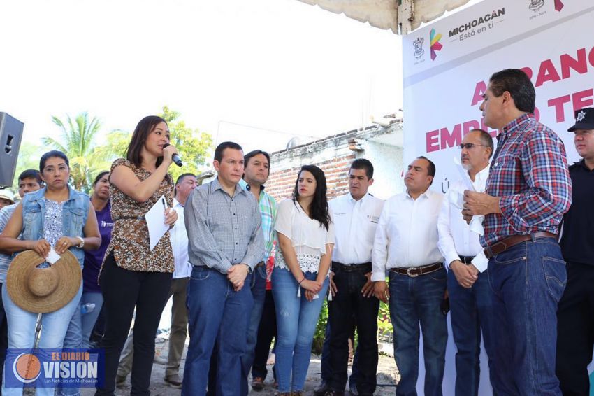 Avanza la reconstrucción del tejido social en Tierra Caliente