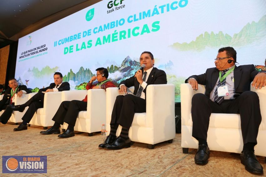 Reconocen trabajo de Silvano Aureoles para frenar el cambio climático