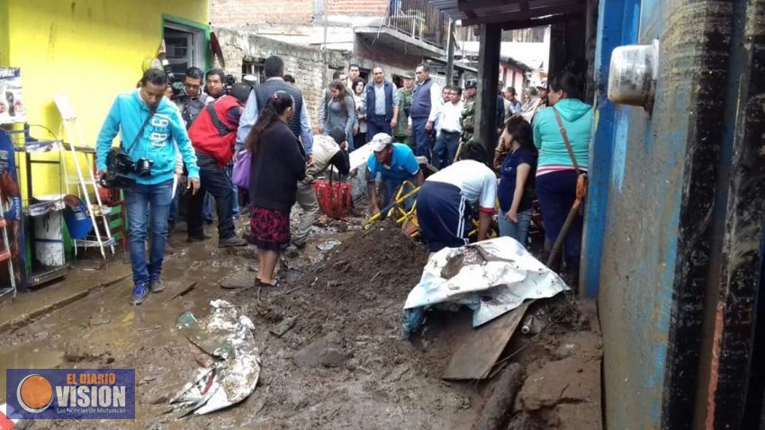 Perdida Total la mayor parte de las viviendas afectadas en Uruapan  